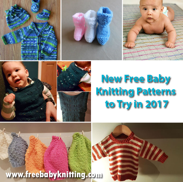 New Free Baby Knitting Patterns to Try in 2017 - Free Baby Knitting
