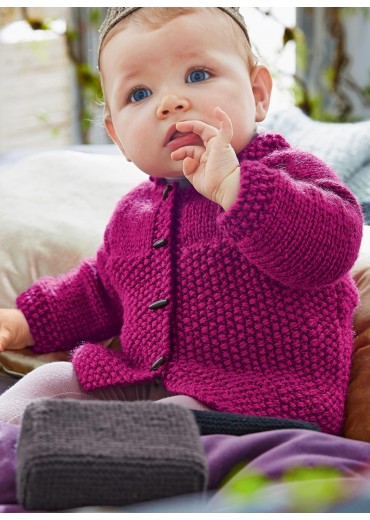 Girl's Cardigan Free Baby Knitting Pattern - Free Baby Knitting