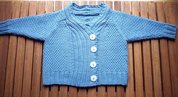 L'illo Baby Jacket Pattern to Knit for Boys - Free Baby Knitting
